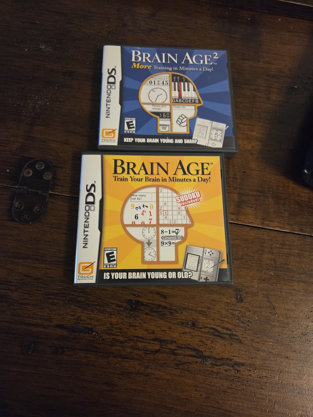 Brain Age & Brain Age 2 Nintendo DS Games